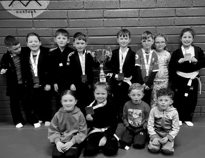 Kids BJJ class in Ballyvolane, Cork